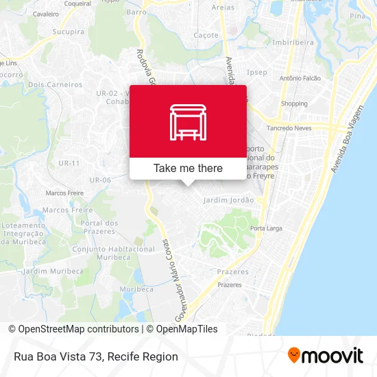 Rua Boa Vista 73 map