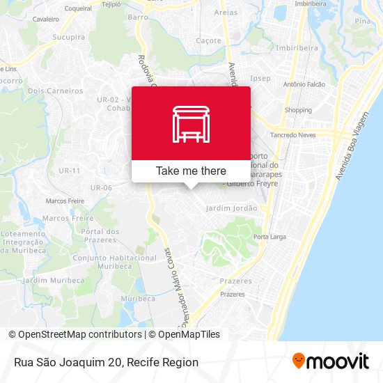 Rua São Joaquim 20 map