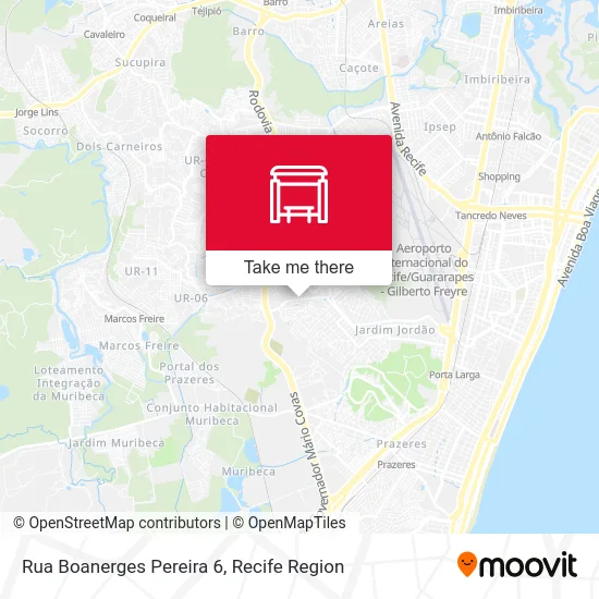 Rua Boanerges Pereira 6 map