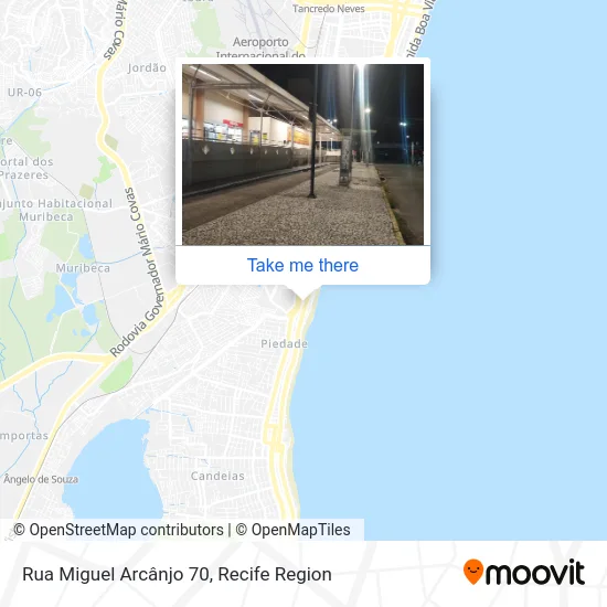 Rua Miguel Arcânjo 70 map