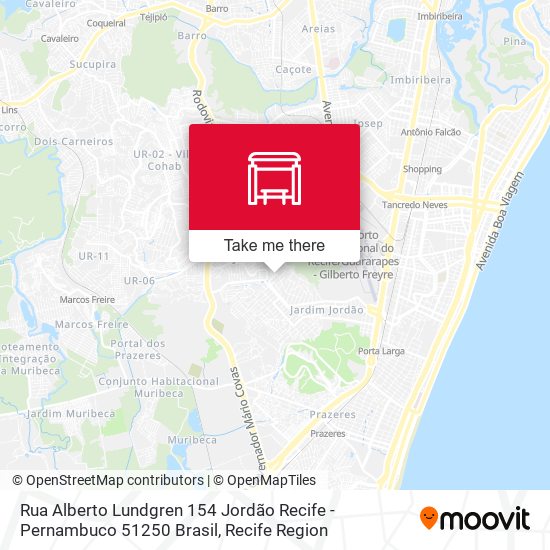 Rua Alberto Lundgren 154 Jordão Recife - Pernambuco 51250 Brasil map