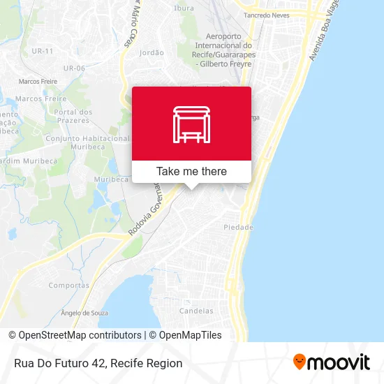 Rua Do Futuro 42 map