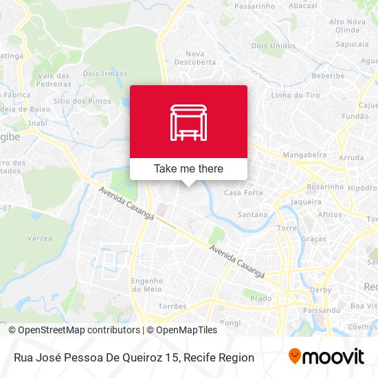 Rua José Pessoa De Queiroz 15 map