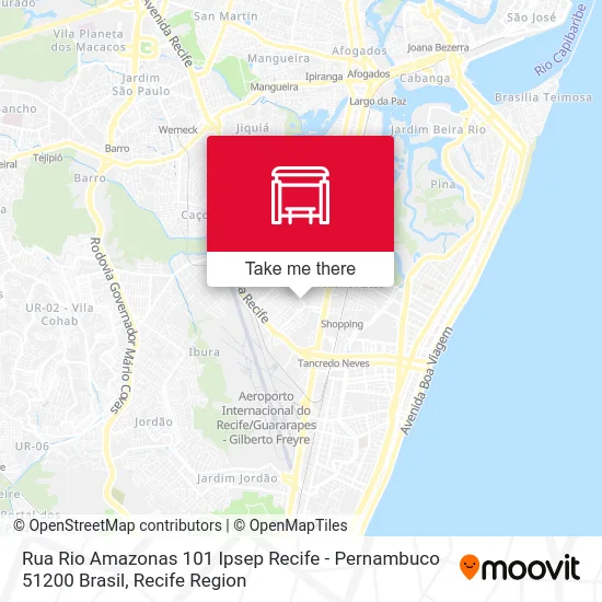 Rua Rio Amazonas 101 Ipsep Recife - Pernambuco 51200 Brasil map