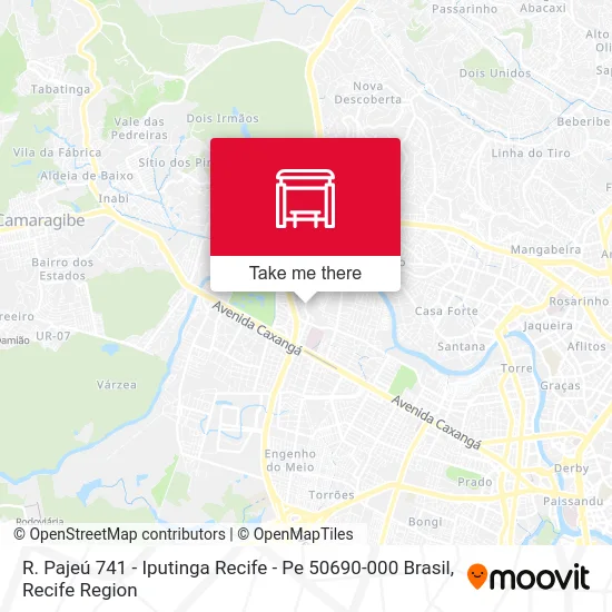 R. Pajeú 741 - Iputinga Recife - Pe 50690-000 Brasil map