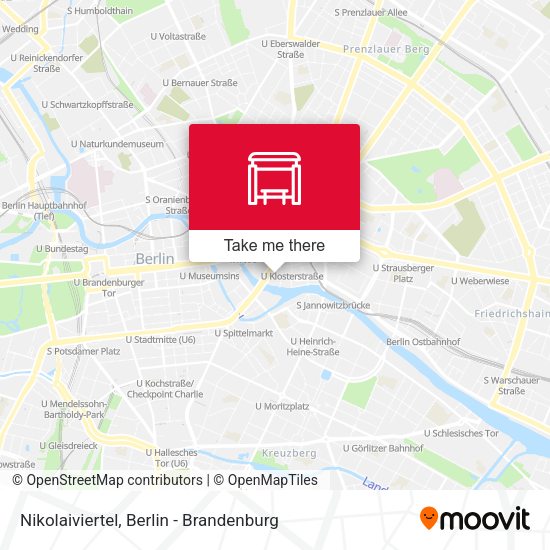 Nikolaiviertel map