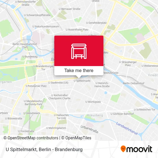 U Spittelmarkt map