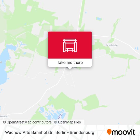 Карта Wachow Alte Bahnhofstr.