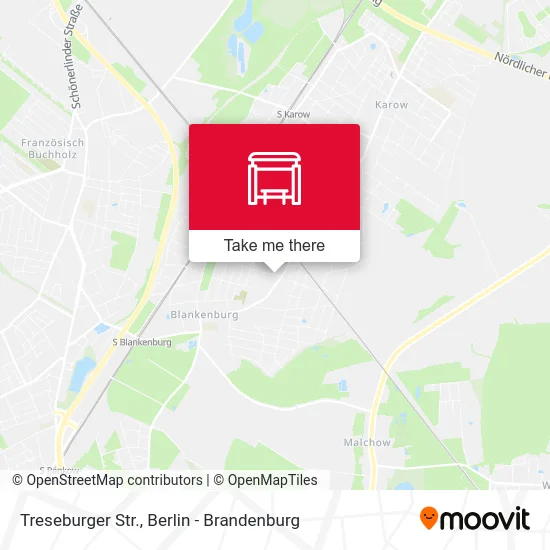 Карта Treseburger Str.