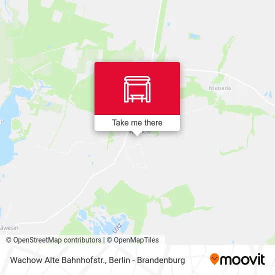Карта Wachow Alte Bahnhofstr.
