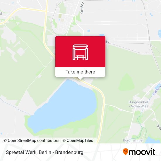 Карта Spreetal Werk