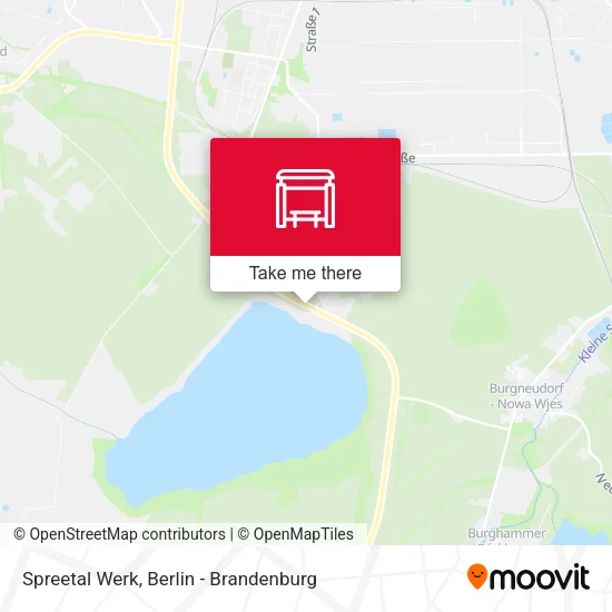 Карта Spreetal Werk