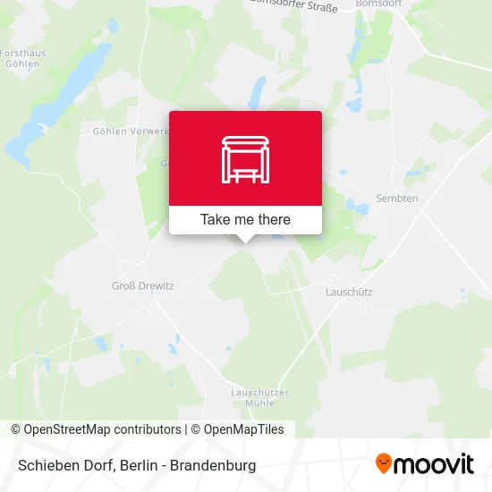 Schieben Dorf map