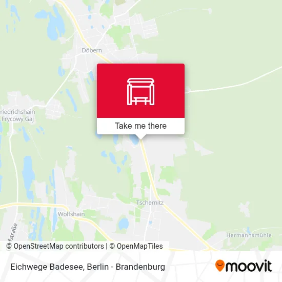 Eichwege Badesee map