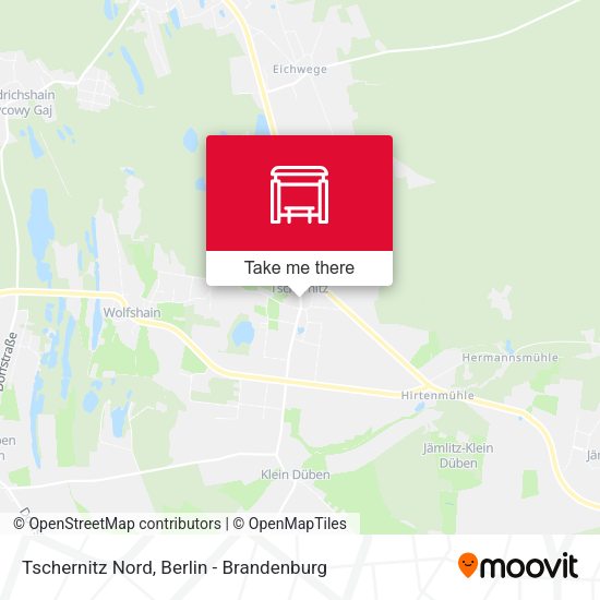 Карта Tschernitz Nord