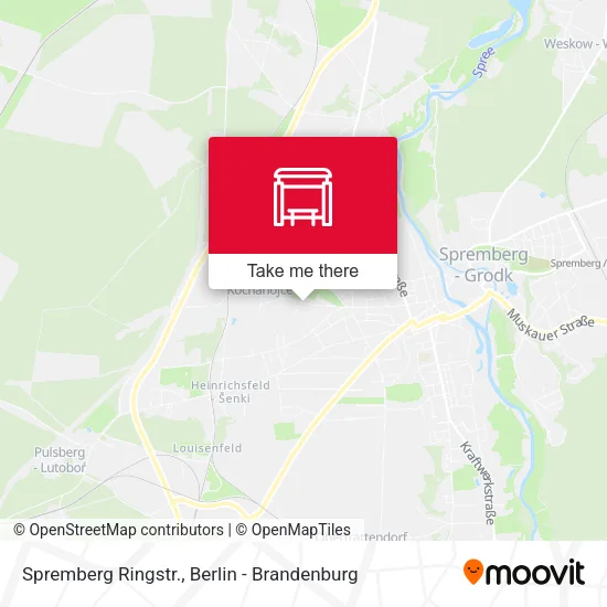 Карта Spremberg Ringstr.