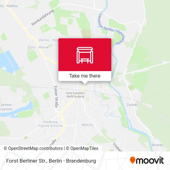 Карта Forst Berliner Str.