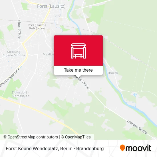 Forst Keune Wendeplatz map