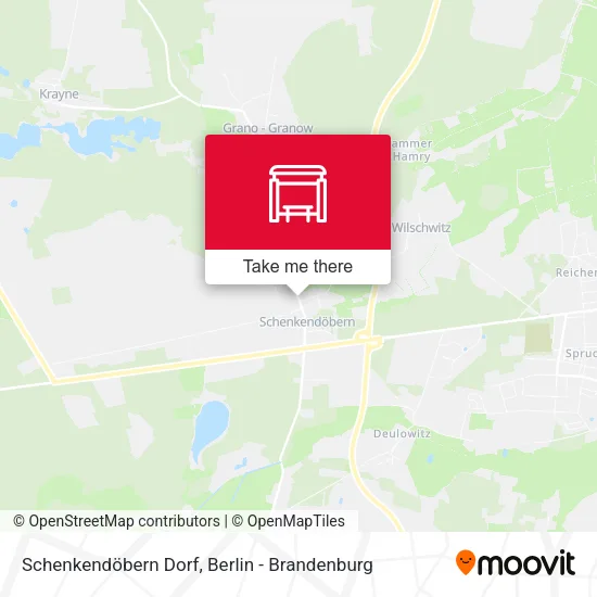 Карта Schenkendöbern Dorf