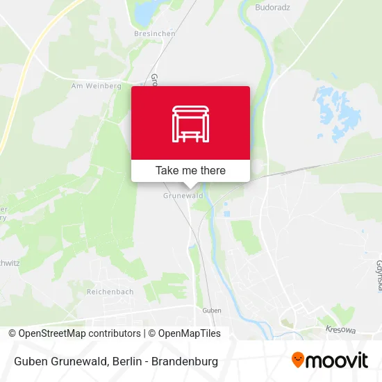 Карта Guben Grunewald