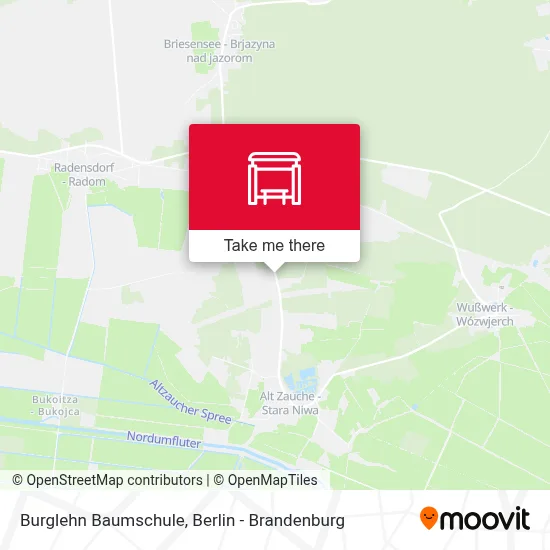 Burglehn Baumschule map
