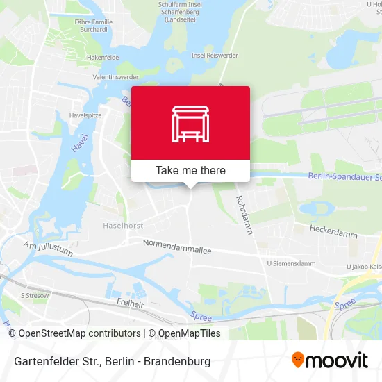 Gartenfelder Str. map