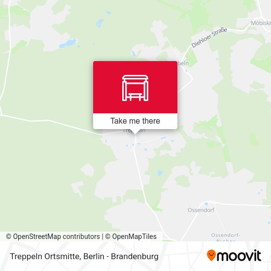 Карта Treppeln Ortsmitte