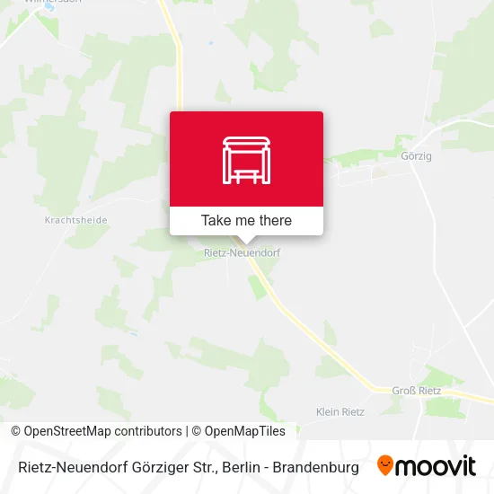Карта Rietz-Neuendorf Görziger Str.