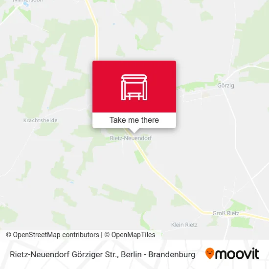 Rietz-Neuendorf Görziger Str. map