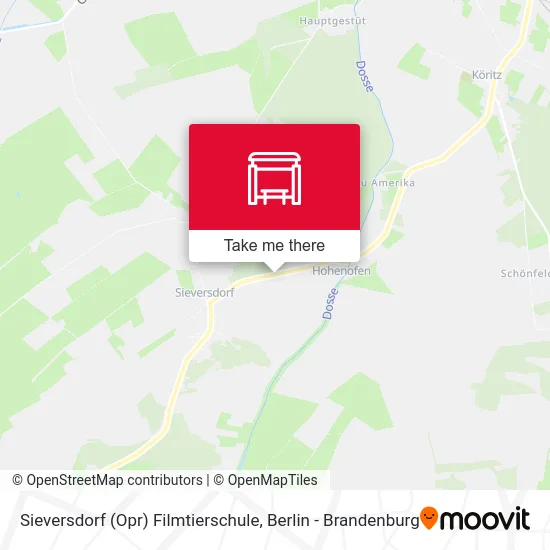 Sieversdorf (Opr) Filmtierschule map