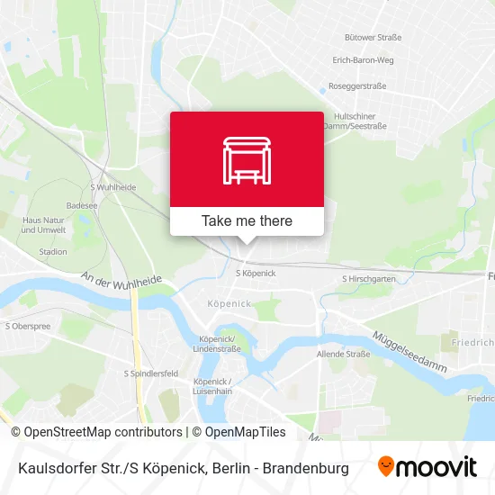 Карта Kaulsdorfer Str./S Köpenick