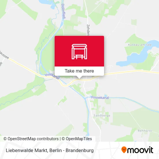 Карта Liebenwalde Markt