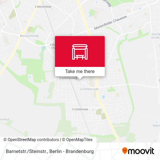 Карта Barnetstr./Steinstr.