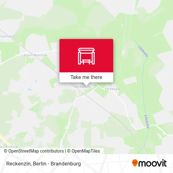 Reckenzin map
