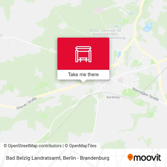 Bad Belzig Landratsamt map