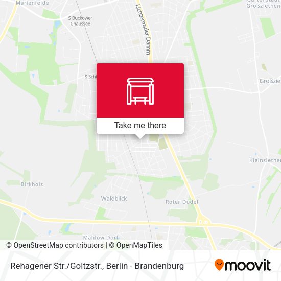 Карта Rehagener Str./Goltzstr.