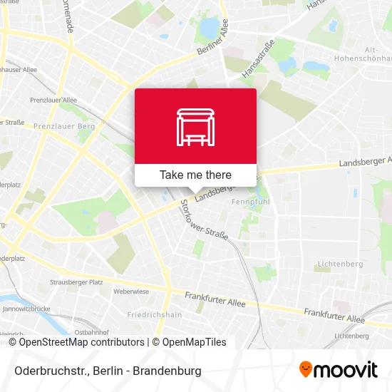 Oderbruchstr. map