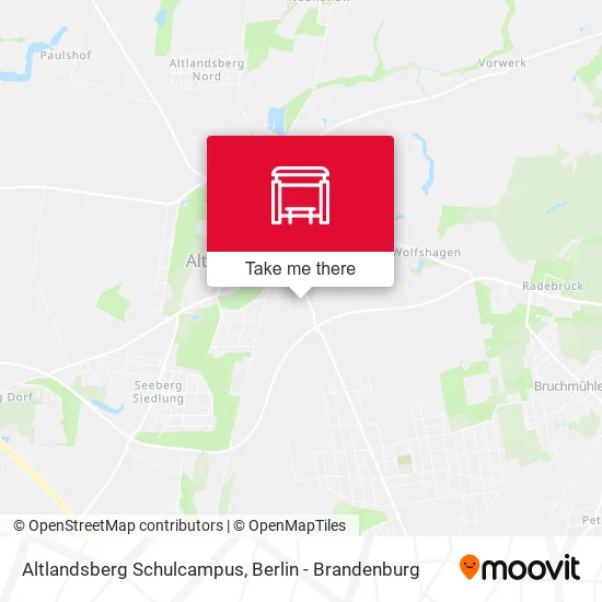 Карта Altlandsberg Schulcampus