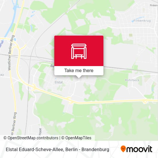 Карта Elstal Eduard-Scheve-Allee