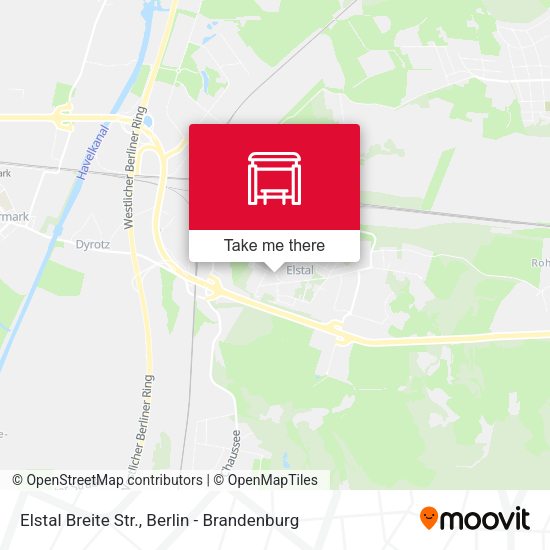 Карта Elstal Breite Str.