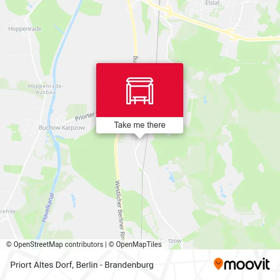 Priort Altes Dorf map