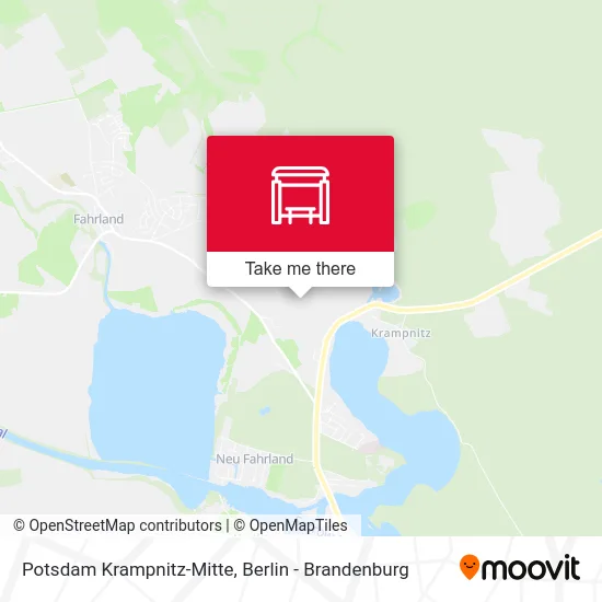 Potsdam Krampnitz-Mitte map