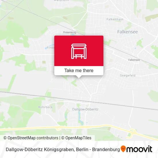 Карта Dallgow-Döberitz Königsgraben