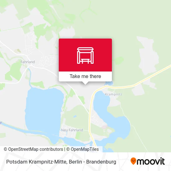 Potsdam Krampnitz-Mitte map