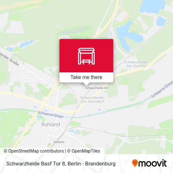 Карта Schwarzheide Basf Tor 8