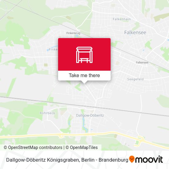 Карта Dallgow-Döberitz Königsgraben