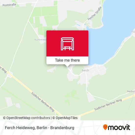 Карта Ferch Heideweg
