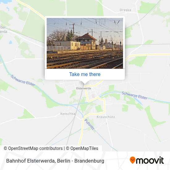 Bahnhof Elsterwerda map