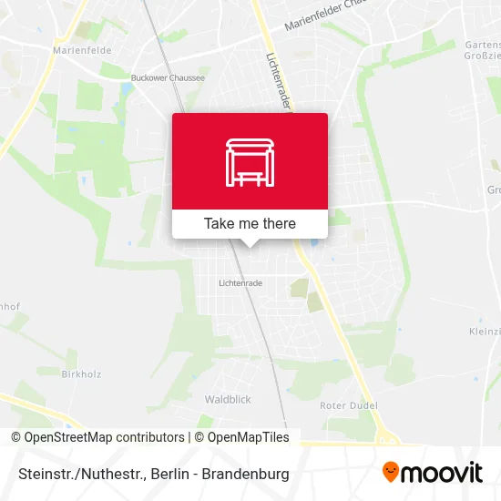 Steinstr./Nuthestr. map
