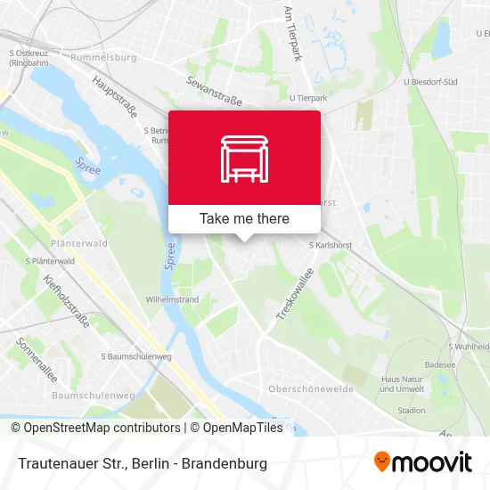 Trautenauer Str. map